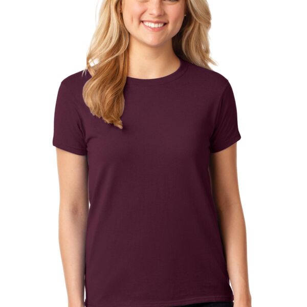 Ladies Heavy Cotton 100% Cotton T Shirt Thumbnail