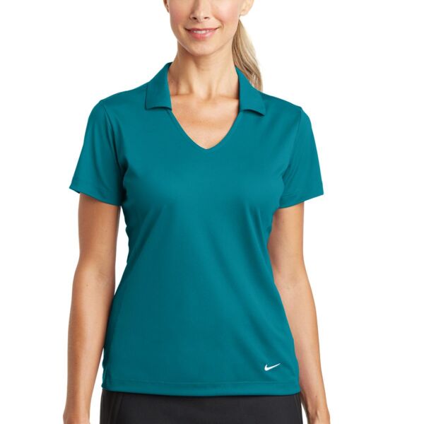 Ladies Dri FIT Vertical Mesh Polo Thumbnail