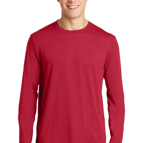 Long Sleeve PosiCharge ® Competitor  Cotton Touch  Tee Thumbnail